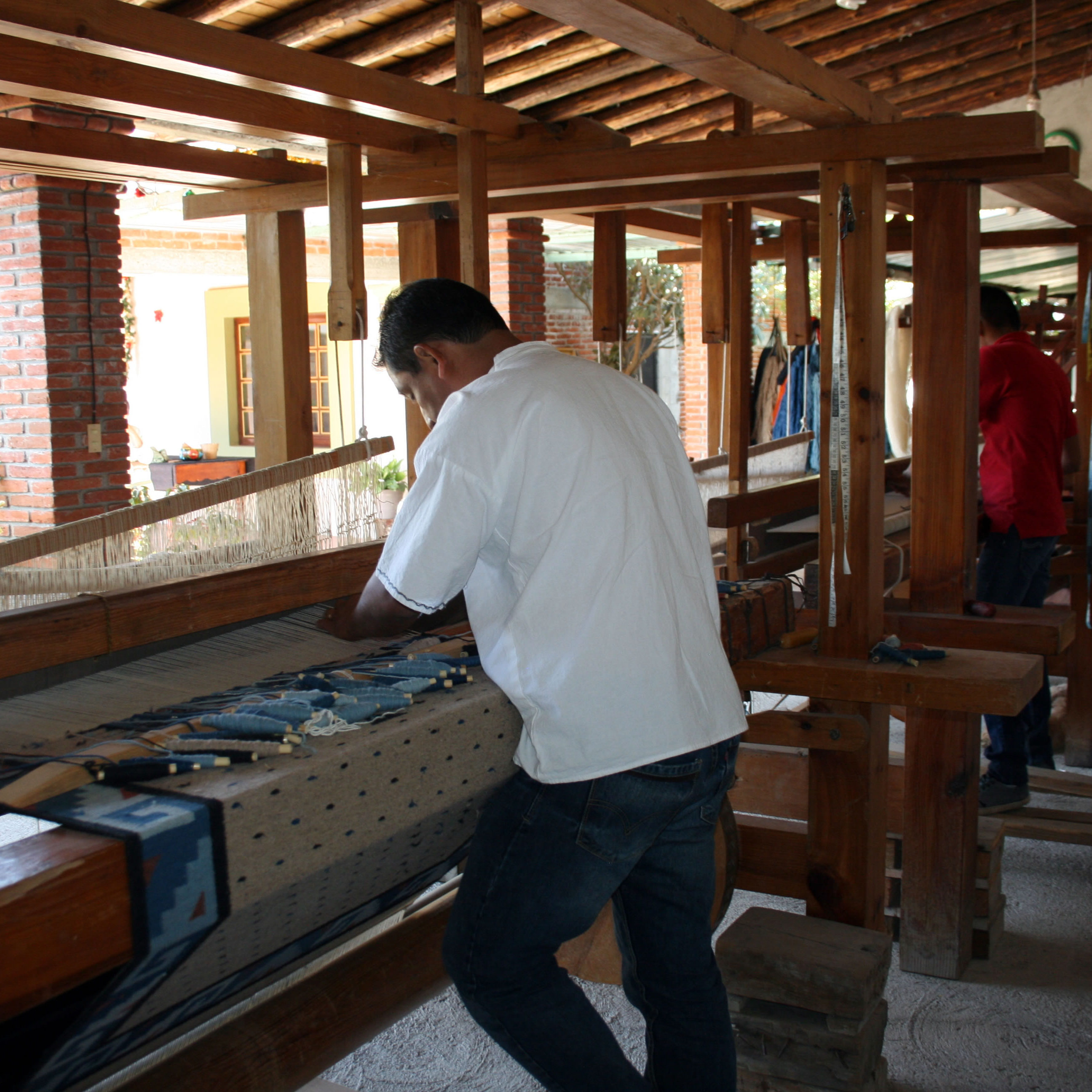 Workers at El Tono de la Cochinilla